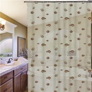 Polyetylenový sprchový závěs