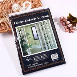 cloth shower curtain