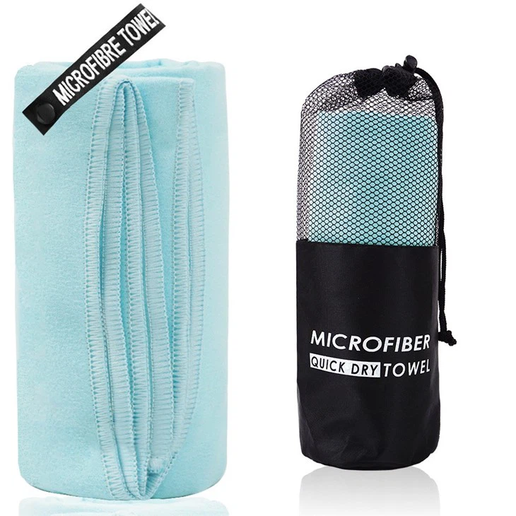 Embroidered Sports Towels Microfiber Towels Pocket Embroidered Pocket Sports Towel